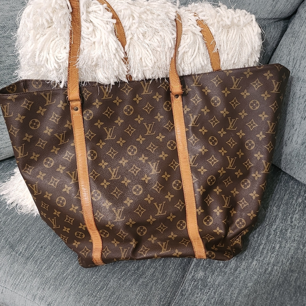 Authentic Louis Vuitton Sac Shopping Tote XL
